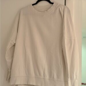 Aerie Soft White Pullover